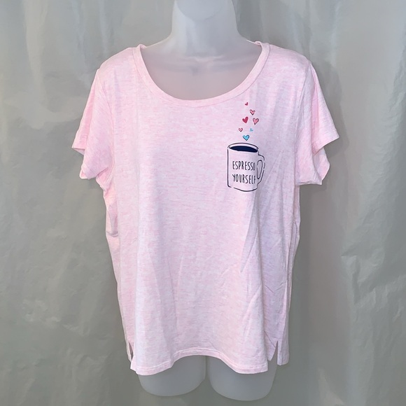 LAREGE ESPRESSO YOURSELF SUPER SOFT โ๏ธ PJ Top - Picture 5 of 11